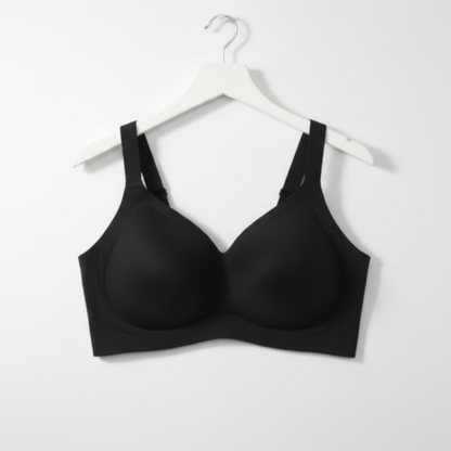 Black Wireless Comfort Bra