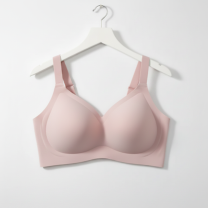 Pink Wireless Bra